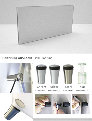 Aluminium Dibond  Gebrstet 3mm